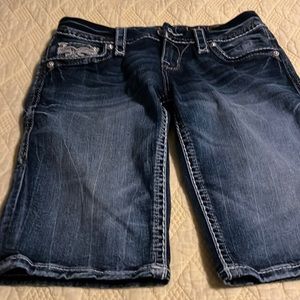 Rock Revival Bermuda Shorts